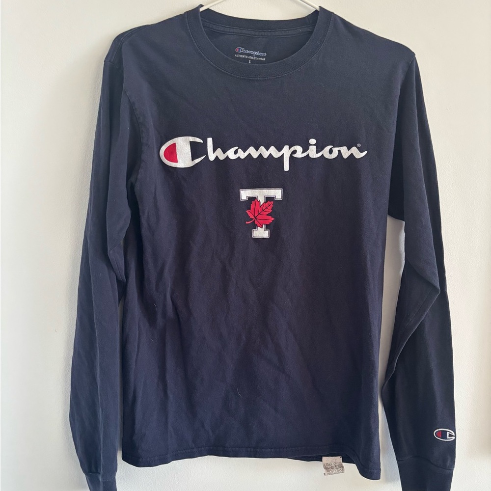 University of Toronto - Champion - Size Small - Womens Long Sleeve